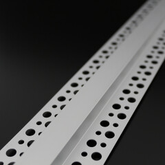 Einputz Alu LED-Lichtleiste Plaster für Trockenbau – diffus dimmbar – 528x LED Chips – tageslichtweiß 6500 K – CRI93 24V DC 180° – 13 W – 1277 lm/m