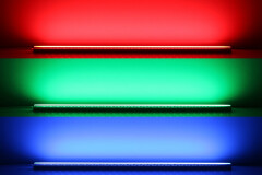 Einputz COB RGB CCT LED-Leiste Plaster für Trockenbau – diffus dimmbar farbwechselnd – 1258 Lumen – 18.6 W je Meter – 180° 24V DC CRI 95+