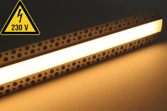 230V COB LED-Lichtleiste Plaster max zum Einputzen...