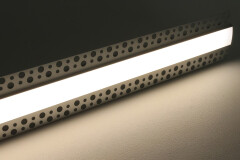 LED Trockenbauprofil Plaster max mit Double-Line COB LED Streifen – diffus dimmbar – neutralweiß 4000 K – CRI92 24V DC 180° – 600x LED Chips 24,6 W – 2115 lm/m