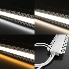 HIGH CRI CCT LED Trockenbauleiste Plaster max –...