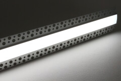 HIGH CRI CCT LED Trockenbauleiste Plaster max – diffus dimmbar – 240 LEDs 2 × 17 W je Meter – einstellbare Farbtemperatur 2700 K-6500 K – CRI 95+ 24V DC 120°