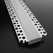 HIGH CRI CCT LED Trockenbauleiste Plaster max – diffus dimmbar – 240 LEDs 2 × 17 W je Meter – einstellbare Farbtemperatur 2700 K-6500 K – CRI 95+ 24V DC 120°