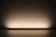 Lichtleiste COB LED MICRO-LINE Alu dimmbar – Abdeckung weiß diffus – warmweiß 2700 K – CRI92 24V DC 180° – 528x LED Chips 12,5 W – 1172 lm/m