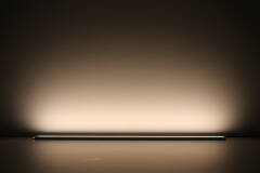 Lichtleiste COB LED "MICRO-LINE" Alu dimmbar | Abdeckung weiß diffus | warmweiß 2700K | CRI92 24VDC 180° | Maßanfertigung in Länge 20 cm | 95x COB LEDs | 211 Lumen | 2,25 Watt |