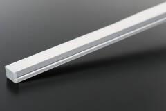 Lichtleiste COB LED "MICRO-LINE" Alu dimmbar | Abdeckung weiß diffus | warmweiß 2700K | CRI92 24VDC 180° | Maßanfertigung in Länge 20 cm | 95x COB LEDs | 211 Lumen | 2,25 Watt |