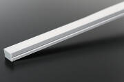 Lichtleiste COB LED "MICRO-LINE" Alu dimmbar | Abdeckung weiß diffus | warmweiß 2700K | CRI92 24VDC 180° | Maßanfertigung in Länge 20 cm | 95x COB LEDs | 211 Lumen | 2,25 Watt |
