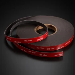 selbstklebendes 3M-Schaumstoffklebeband schwarz 1,1 mm...