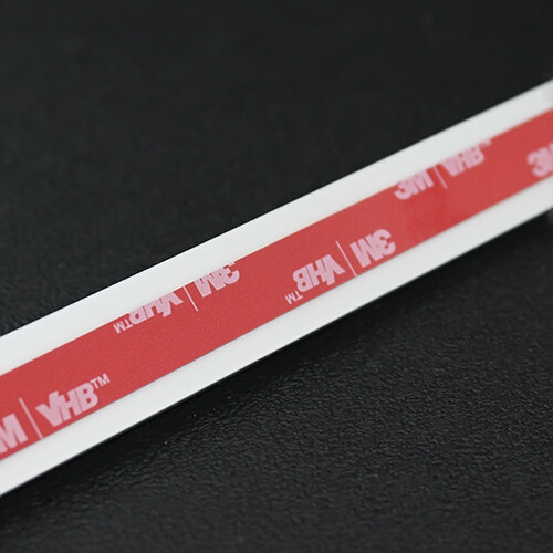 selbstklebendes 3M-Schaumstoffklebeband schwarz 1,1 mm dick und 10 mm breit