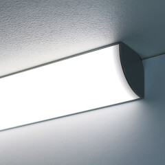 LED Eckleuchte CORNER MAX diffus mit 230V Twin-COB...