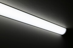 LED Eckleuchte CORNER MAX diffus mit 230V Twin-COB LED-Streifen – IP65 wasserdicht dimmbar – CRI96 180° tageslichtweiß 6500 K – 960x LEDs 22,7 W 2065 lm /m