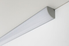 LED Eckleuchte CORNER MAX diffus mit 230V Twin-COB LED-Streifen – IP65 wasserdicht dimmbar – CRI96 180° tageslichtweiß 6500 K – 960x LEDs 22,7 W 2065 lm /m