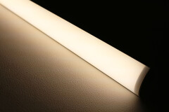 LED Eckleuchte CORNER MAX diffus mit 230V Twin-COB LED-Streifen – IP65 wasserdicht dimmbar – CRI93 180° neutralweiß 4000 K – 960x LEDs 21,9 W 1943 lm /m