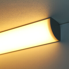 LED Eckleuchte CORNER MAX diffus mit 230V Twin-COB...