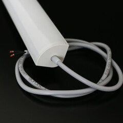 LED Eckleuchte CORNER MAX diffus mit 230V Twin-COB LED-Streifen – IP65 wasserdicht dimmbar – CRI93 180° warmweiß 2700 K – 960x LEDs 22,8 W 1857 lm /m