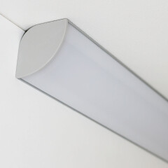 LED Eckleuchte CORNER MAX diffus mit 230V Twin-COB...
