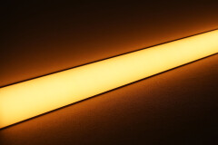 LED Eckleuchte CORNER MAX diffus mit 230V Twin-COB LED-Streifen – IP65 wasserdicht dimmbar – CRI93 180° warmweiß 2700 K – 960x LEDs 22,8 W 1857 lm /m