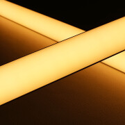 LED Eckleuchte CORNER MAX diffus mit 230V Twin-COB LED-Streifen – IP65 wasserdicht dimmbar – CRI93 180° warmweiß 2700 K – 960x LEDs 22,8 W 1857 lm /m