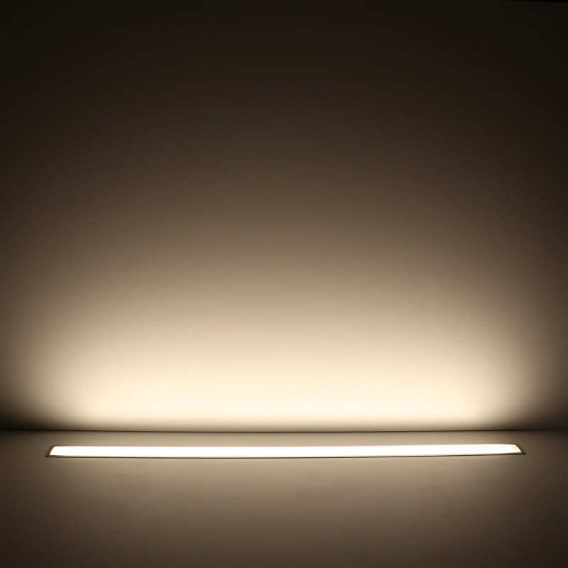 LED Einbauleuchte INSIDE MAX II diffus mit 230V Twin-COB LED-Streifen – IP65 wasserdicht dimmbar – CRI93 180° neutralweiß 4000 K – 960x LEDs 21,9 W 1943 lm /m