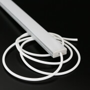 Double-Line COB LED-Leiste flach Slim-Line MAX diffus – neutralweiß 4000 K – CRI92 24V DC 180° – 600x LED Chips 24,6 W – 2115 lm/m