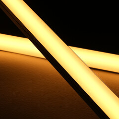 Double-Line COB LED-Leiste flach Slim-Line MAX diffus – warmweiß 3000 K – CRI92 24V DC 180° – 600x LED Chips 24,83 W – 2079 lm/m