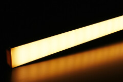 Double-Line COB LED-Leiste flach Slim-Line MAX diffus – warmweiß 3000 K – CRI92 24V DC 180° – 600x LED Chips 24,83 W – 2079 lm/m