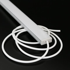 Double-Line COB LED-Leiste flach Slim-Line MAX diffus – warmweiß 3000 K – CRI92 24V DC 180° – 600x LED Chips 24,83 W – 2079 lm/m