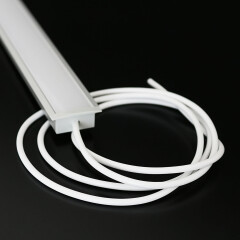 Double-Line COB LED Einbauleuchte INSIDE MAX II diffus – tageslichtweiß 6300 K – CRI91 24V DC 180° – 600x LED Chips 24,5 W – 2253 lm/m