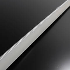 LED Lichtleiste flach "SLIM-LINE MAX" diffus mit 230V Twin-COB LED-Streifen | IP65 wasserdicht dimmbar | CRI93 180° neutralweiß 4000K | Maßanfertigung in Länge 22 cm | 192x COB LEDs | 389 Lumen | 4,39 Watt |