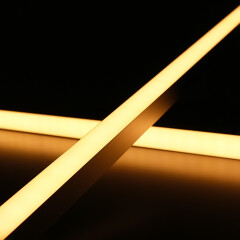LED-Leiste Connect Pro mit Double-Line COB LED Streifen – diffus dimmbar – warmweiß 3000 K – CRI92 24V DC 180° – 600x LED Chips 24,83 W – 2079 lm/m