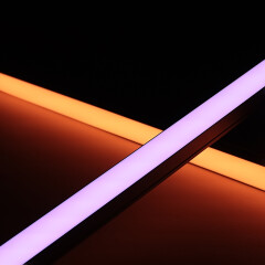 Triple Line RGBWW LED-Leiste Connect Pro – diffus – 70x mehrfarbige 5050 RGB LEDs & 140x warmweiße 2835 CRI90+ LEDs je Meter – 120° 24V DC