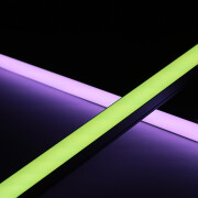 Triple Line RGBWW LED-Leiste Connect Pro – diffus – 70x mehrfarbige 5050 RGB LEDs & 140x warmweiße 2835 CRI90+ LEDs je Meter – 120° 24V DC