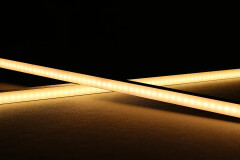 LED-Lichtleiste Connect-Line mit 140x Hochleistungs LEDs – 20 W – 1777 lm/m – warmweiß 2700 K – CRI 90+ 24V DC 120°