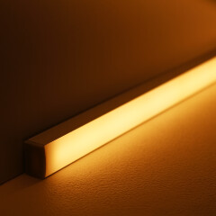 COB LED-Leiste diffus Connect-Line – warmweiß 2700 K – CRI92 24V DC 180° – 528x LED Chips 12,5 W – 1172 lm/m