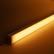 COB LED-Leiste diffus Connect-Line – warmweiß 2700 K – CRI92 24V DC 180° – 528x LED Chips 12,5 W – 1172 lm/m