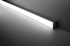 230V COB LED-Leiste Connect Pro – BAUSATZ – diffus dimmbar – mit Double-Line COB LED Streifen IP65 960x LEDs 22,7 W tageslichtweiß 6500 K 2066 lm CRI96