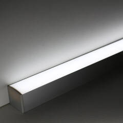 230V COB LED-Leiste Connect Pro – BAUSATZ SET – diffus dimmbar – mit Double-Line COB LED Streifen IP65 960x LEDs 22,7 W tageslichtweiß 6500 K 2066 lm CRI96