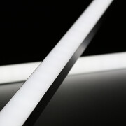 LED-Leiste Connect Pro mit Double-Line COB LED Streifen – BAUSATZ – diffus dimmbar – tageslichtweiß 6300 K – CRI91 24V DC 180° – 600x LED Chips 24,5 W – 2253 lm/m