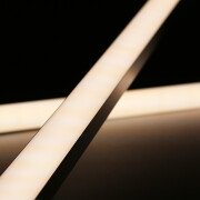 LED-Leiste Connect Pro mit Double-Line COB LED Streifen – BAUSATZ – diffus dimmbar – neutralweiß 4000 K – CRI92 24V DC 180° – 600x LED Chips 24,6 W – 2115 lm/m