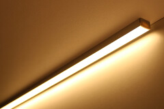 LED-Lichtleiste Connect-Line – BAUSATZ – mit 140x Hochleistungs LEDs – 20 W – 1777 lm/m – warmweiß 2700 K – CRI 90+ 24V DC 120°