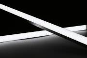 LED Lichtleiste "Connect-Pro " 230V dimmbar IP65 | tageslichtweiß 6300K diffus | BAUSATZ nach Maß in Länge 22 cm | 24x 2835 LEDs | 368 Lumen | 3 Watt |