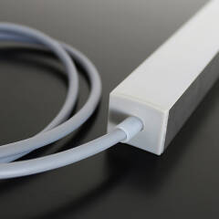 230V COB LED-Leiste "Connect Pro" | diffus dimmbar | mit Double-Line COB LED Streifen IP65 neutralweiß 4000K CRI92 | BAUSATZ nach Maß in Länge 847 cm | 8112x COB LEDs | 16417 Lumen | 185,39 Watt |