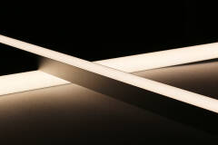 230V COB LED-Leiste "Connect Pro" | diffus dimmbar | mit Double-Line COB LED Streifen IP65 neutralweiß 4000K CRI92 | BAUSATZ nach Maß in Länge 1307 cm | 12528x COB LEDs | 25354 Lumen | 286,32 Watt |