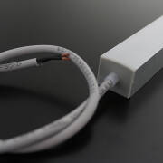 230V COB LED-Leiste "Connect Pro" | diffus dimmbar | mit Double-Line COB LED Streifen IP65 neutralweiß 4000K CRI92 | BAUSATZ nach Maß in Länge 2142 cm | 20544x COB LEDs | 41576 Lumen | 469,52 Watt |