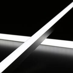 Twin Line CCT LED Leiste "Connect Pro" | diffus | Farbtemperatur einstellbar zwischen 2700K-6700K | CRI 90+ 24VDC 120° | BAUSATZ nach Maß in Länge 23 cm | 64x 2835 LEDs |  2x 2,8 Watt