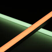 Triple Line RGBWW LED Leiste "Connect Pro" | diffus | 120° 24V DC | BAUSATZ nach Maß in Länge 23 cm | 14x RGB LEDs & 28x warmweiße LEDs | 7 Watt gesamt |