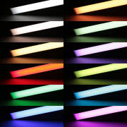 Triple Line RGB+CCT LED Leiste "Connect Pro" | diffus | 120° 24V DC | BAUSATZ nach Maß in Länge 23 cm | 14x RGB LEDs & 56x CCT LEDs | 11 Watt gesamt |