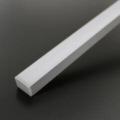 CCT COB LED Leiste "Connect-Line" dimmbar diffus | einstellbare Farbtemperatur 2700K-6500K | CRI 90+ 24VDC 180° | BAUSATZ nach Maß in Länge 24,05 cm | 2x 1,68 Watt |