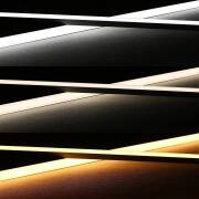 CCT COB LED Leiste "Connect-Line" dimmbar diffus | einstellbare Farbtemperatur 2700K-6500K | CRI 90+ 24VDC 180° | BAUSATZ nach Maß in Länge 24,05 cm | 2x 1,68 Watt |