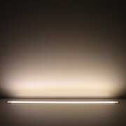 COB LED-Leiste Einbau wasserdicht "Wet-Line IP54" | transparent dimmbar | neutralweiß 4000K | CRI92 24VDC 180° | Maßanfertigung in Länge 178 cm | 929x COB LEDs | 2169 Lumen | 22,42 Watt |